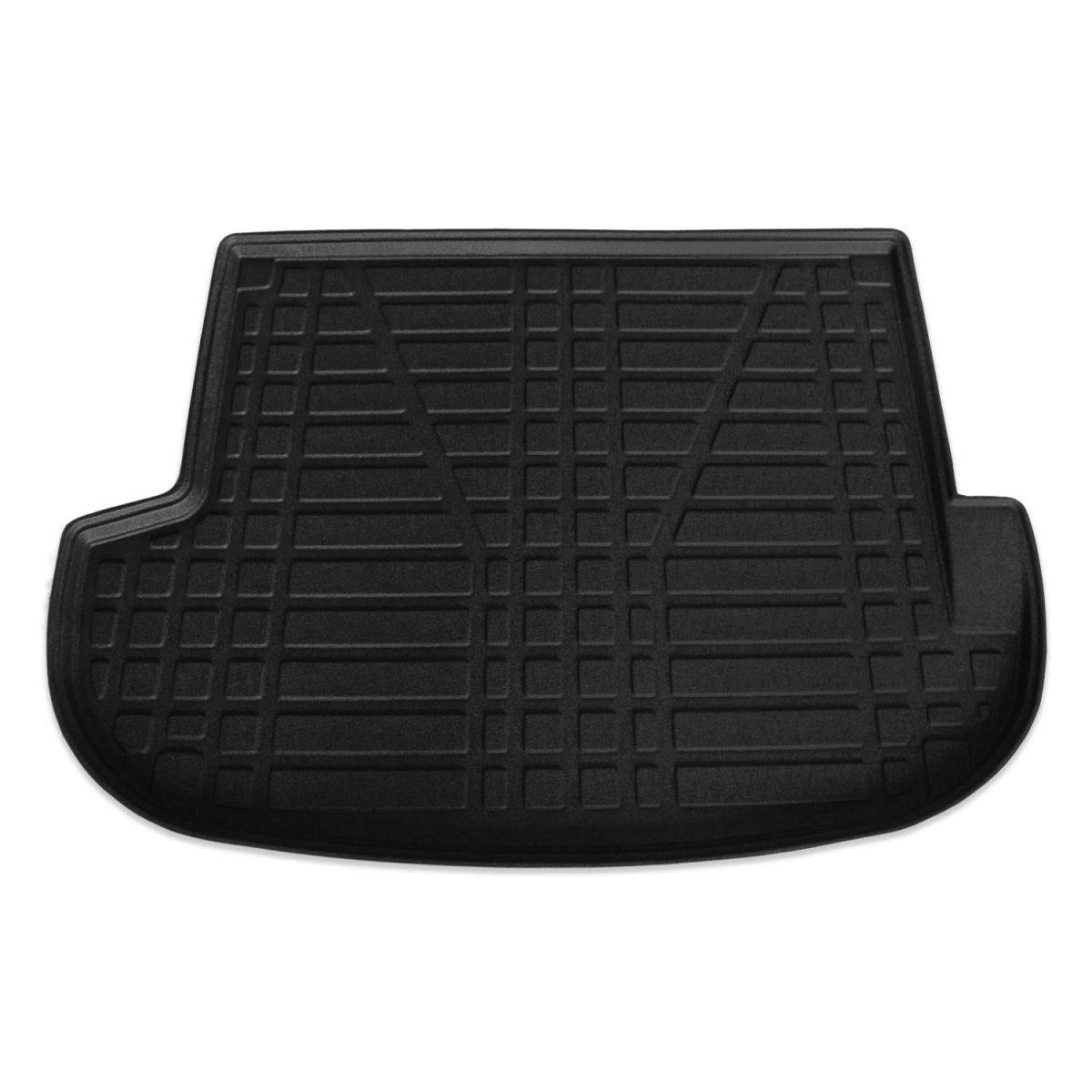 Hyundai Santa Fe Trunk Mat - Omac - TPE - Black - '07-'12